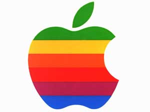 Old Apple Logo - small