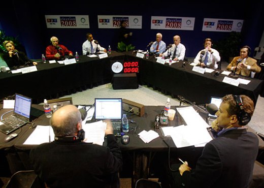 NPR Democratic candidates debate