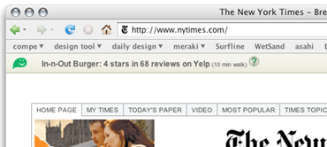Meraki Toolbar