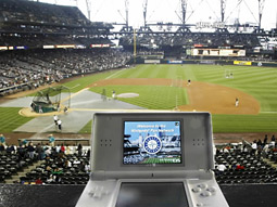 nintendo ds at a baseball game (AP)