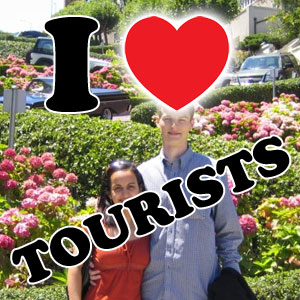 i love san francisco tourists